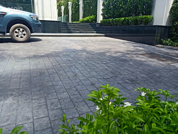 Bê tông nghệ thuật Secoin tại Tòa nhà Pearl 5 - TP. HCM