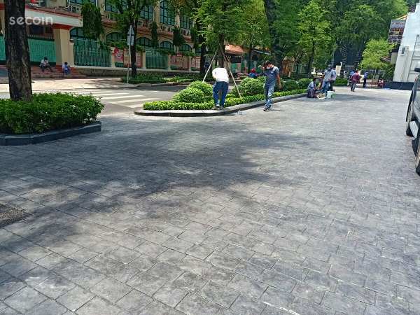 Bê tông nghệ thuật Secoin tại Tòa nhà Pearl 5 - TP. HCM