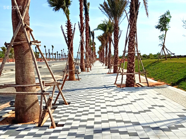 Gạch nghệ thuật ngoài trời Secoin tại Novaworld – Phan Thiết