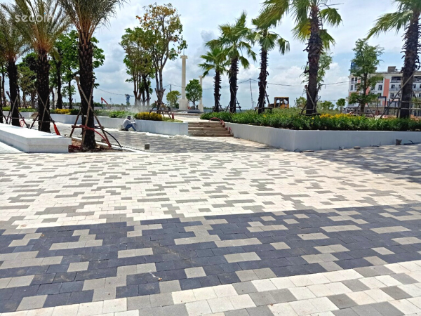 Gạch nghệ thuật ngoài trời Secoin tại Khu đô thị Aqua City - Đồng Nai