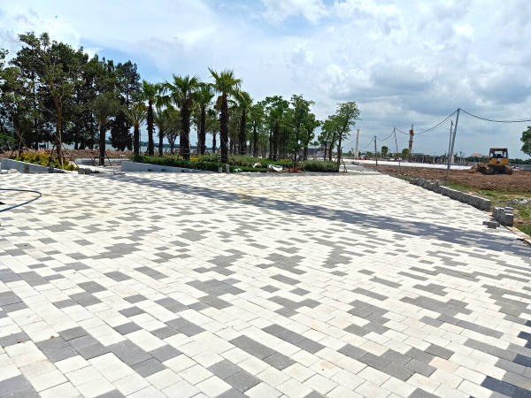 Gạch nghệ thuật ngoài trời Secoin tại Khu đô thị Aqua City - Đồng Nai