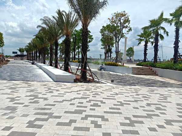 Gạch nghệ thuật ngoài trời Secoin tại Khu đô thị Aqua City - Đồng Nai