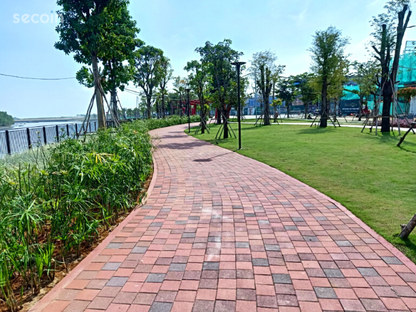 Gạch nghệ thuật ngoài trời Secoin tại Khu đô thị Aqua City - Đồng Nai