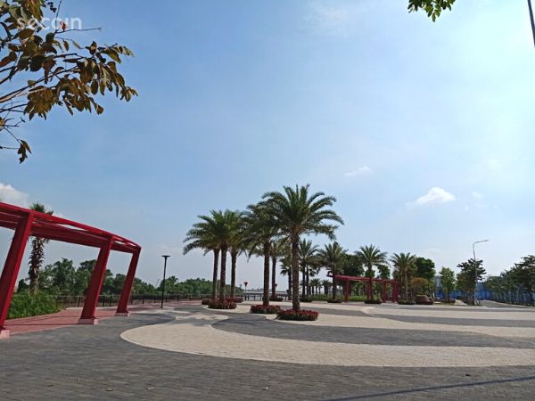 Gạch nghệ thuật ngoài trời Secoin tại Khu đô thị Aqua City - Đồng Nai