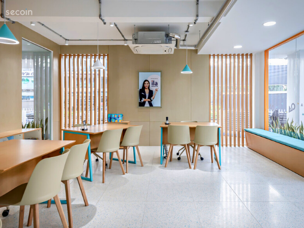 Gạch Terrazzo nội thất Secoin tại Hệ thống Trung Tâm Anh Ngữ ILA, OLA Academy