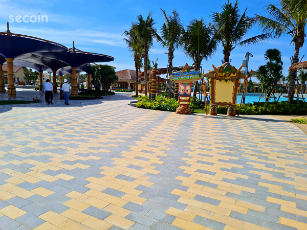 Gạch nghệ thuật ngoài trời tại Novaworld Hồ Tràm – Vũng Tàu