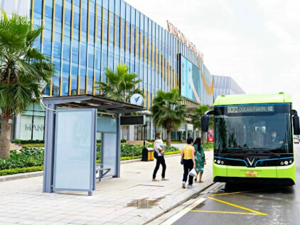 Gạch ngoài trời Secoin tại Vinbus Phú Quốc -Kiên Giang