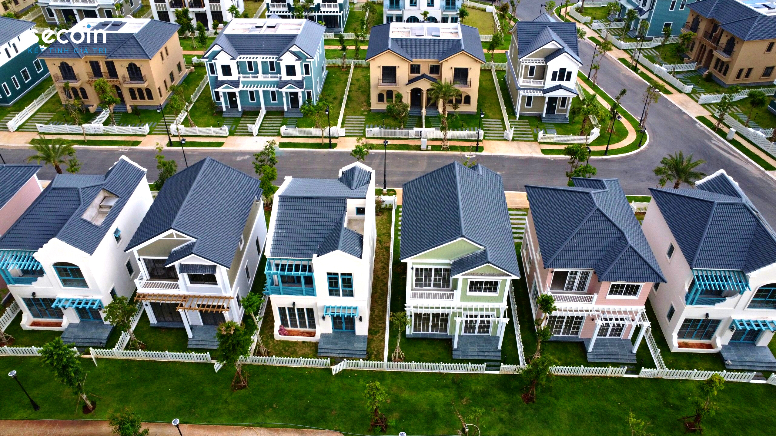 Ngói màu cao cấp Secoin tại Novaworld Phan Thiết - Bình Thuận