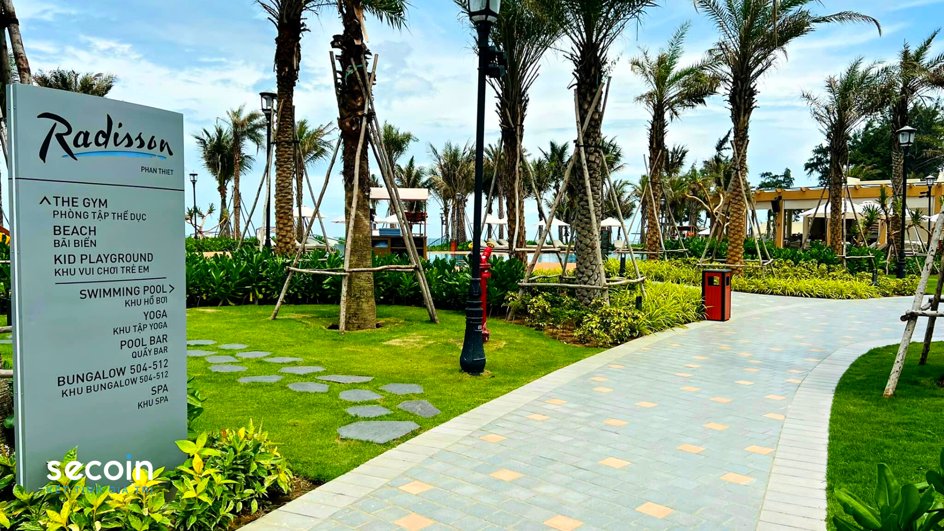 Gạch Terrazzo bán nhám Secoin tại Dự án Radisson Resort Phan Thiết 