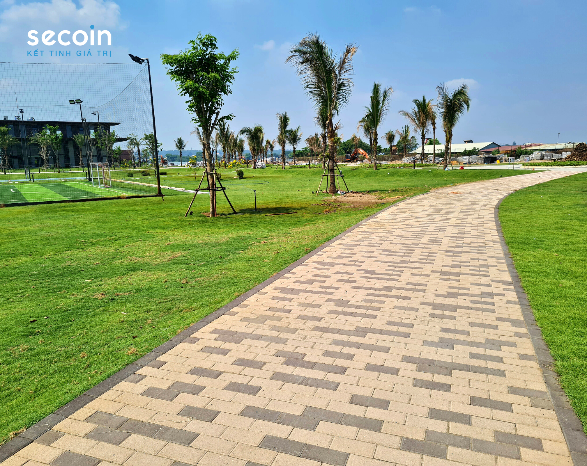 Gạch Sabbiato tự chèn Secoin tại Dự án Izumi City – Đồng Nai