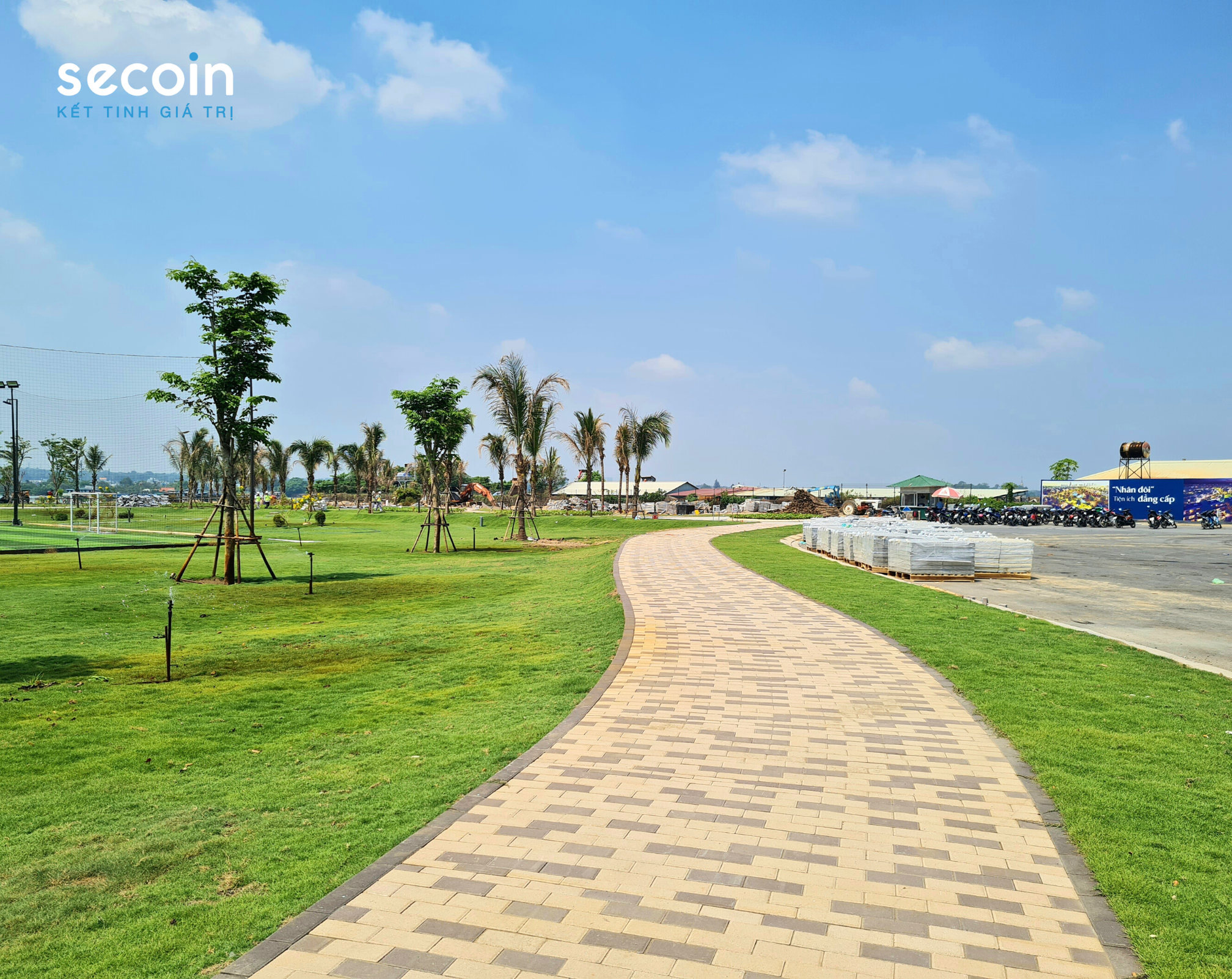 Gạch Sabbiato tự chèn Secoin tại Dự án Izumi City – Đồng Nai