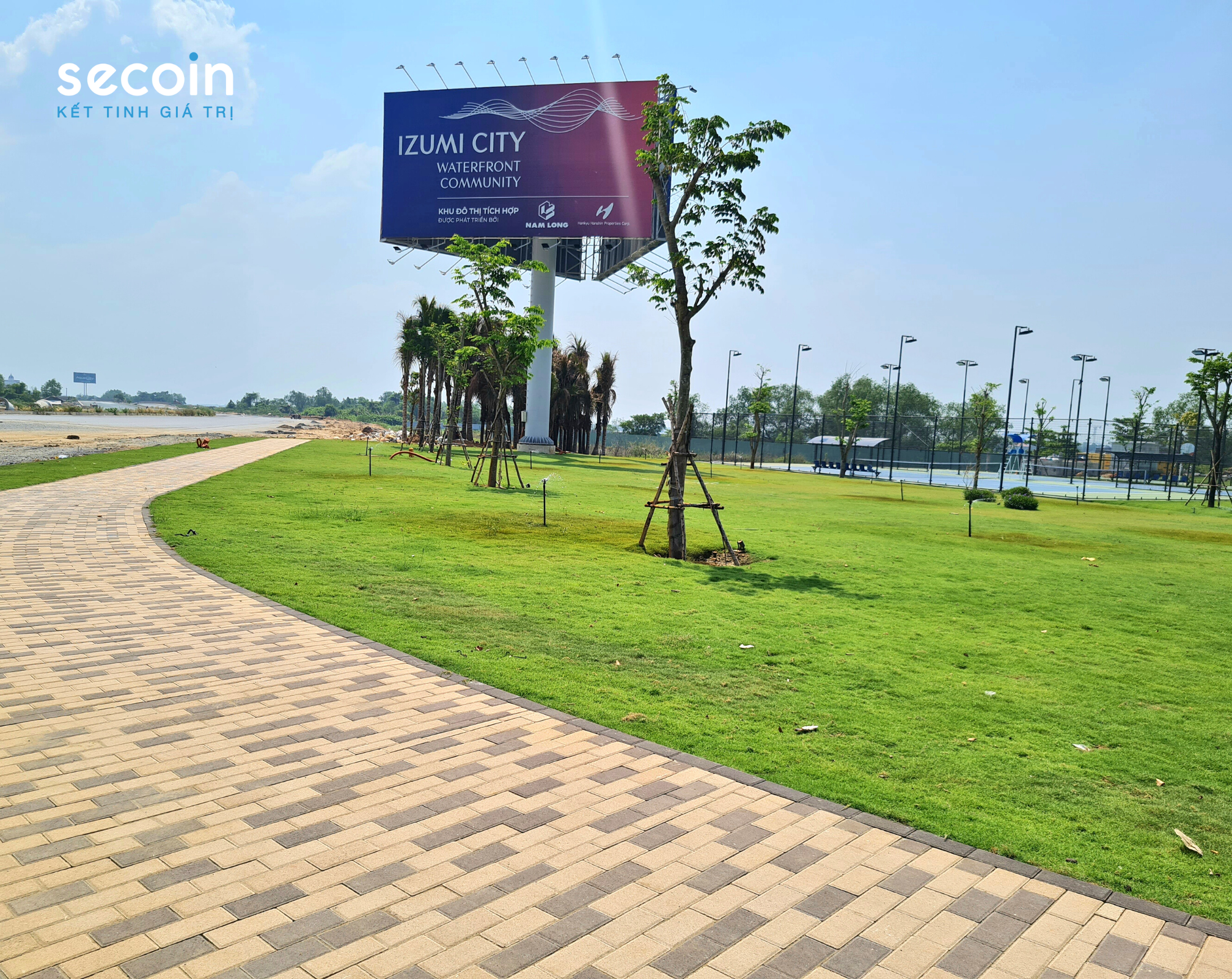 Gạch Sabbiato tự chèn Secoin tại Dự án Izumi City – Đồng Nai