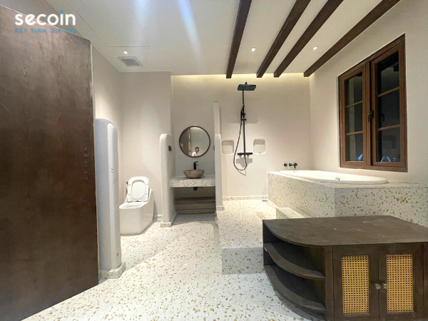 Gạch Terrazzo nội thất Secoin tại Lotus Home Cafe, Phú Quốc Kiên Giang