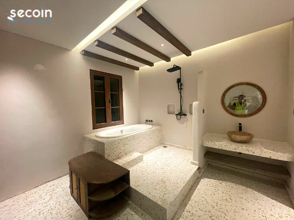 Gạch Terrazzo nội thất Secoin tại Lotus Home Cafe, Phú Quốc Kiên Giang