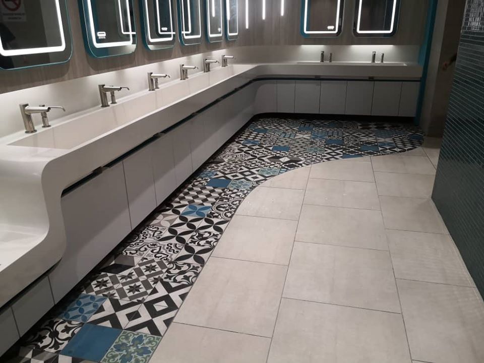 Gạch bông Secoin tại Siêu thị nội thất IKEA, Malaysia