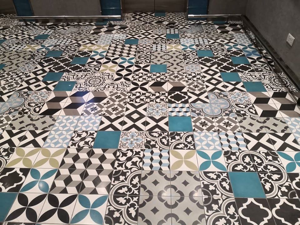 Gạch bông Secoin tại Siêu thị nội thất IKEA, Malaysia