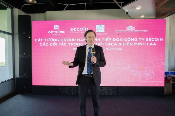Secoin tham quan và làm việc tại Khu đô thị phức hợp cảnh quan Cát Tường Phú Hưng - Cát Tường Group