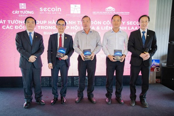 Secoin tham quan và làm việc tại Khu đô thị phức hợp cảnh quan Cát Tường Phú Hưng - Cát Tường Group