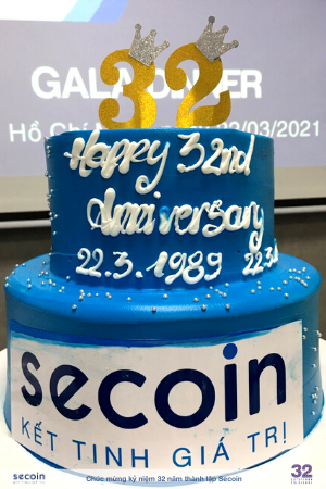 Secoin - Kỷ niệm 32 năm thành lập