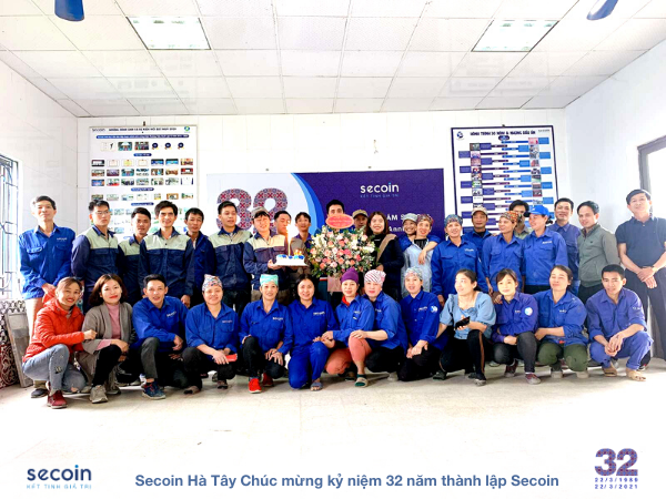 Secoin - Kỷ niệm 32 năm thành lập