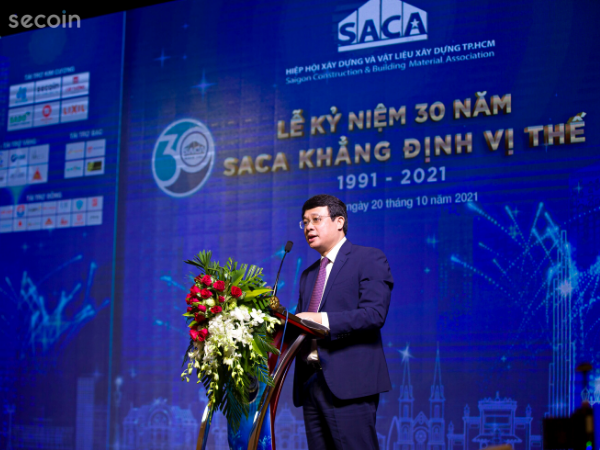 Lễ Kỷ niệm 30 năm thành lập Hiệp Hội Xây Dựng và Vật Liệu Xây Dựng TP.HCM (SACA)