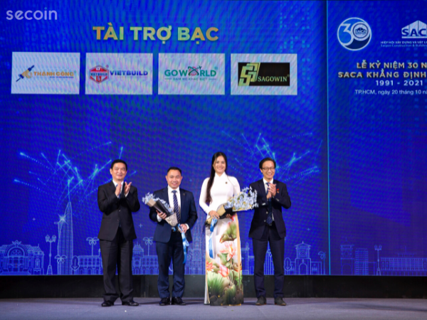 Lễ Kỷ niệm 30 năm thành lập Hiệp Hội Xây Dựng và Vật Liệu Xây Dựng TP.HCM (SACA)
