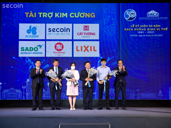 Lễ Kỷ niệm 30 năm thành lập Hiệp Hội Xây Dựng và Vật Liệu Xây Dựng TP.HCM (SACA)