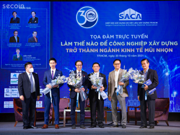 Lễ Kỷ niệm 30 năm thành lập Hiệp Hội Xây Dựng và Vật Liệu Xây Dựng TP.HCM (SACA)