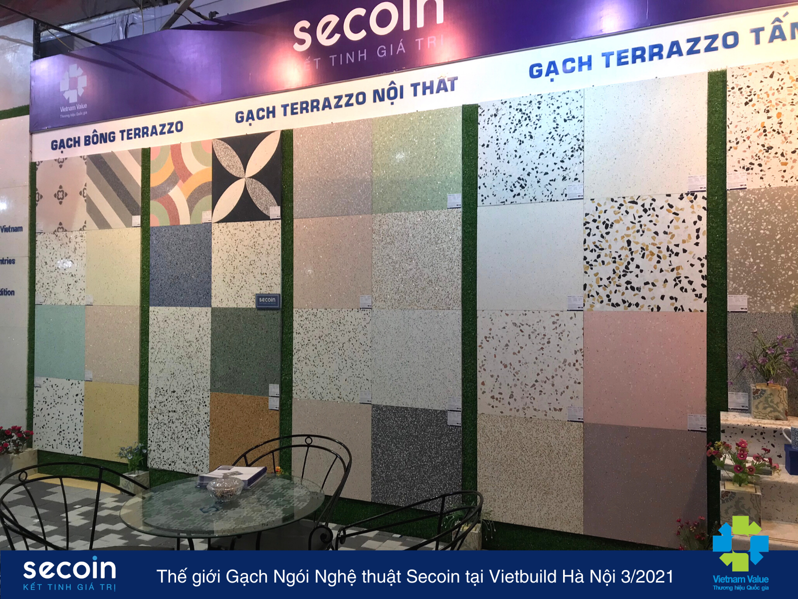 Secoin tham gia Hội chợ Vietbuild Hà Nội 3/2021