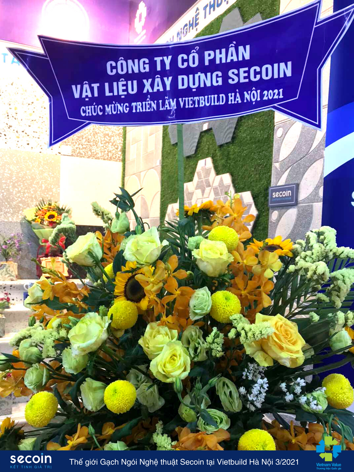 Secoin tham gia Hội chợ Vietbuild Hà Nội 3/2021