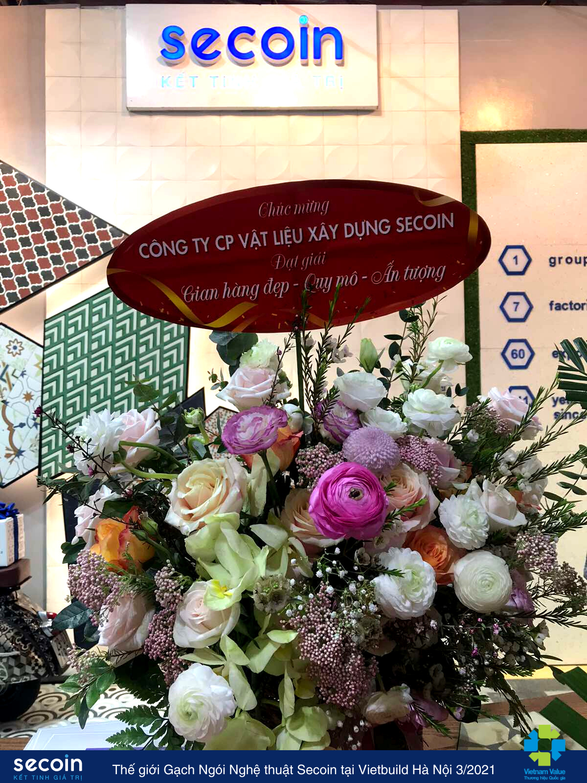Secoin tham gia Hội chợ Vietbuild Hà Nội 3/2021