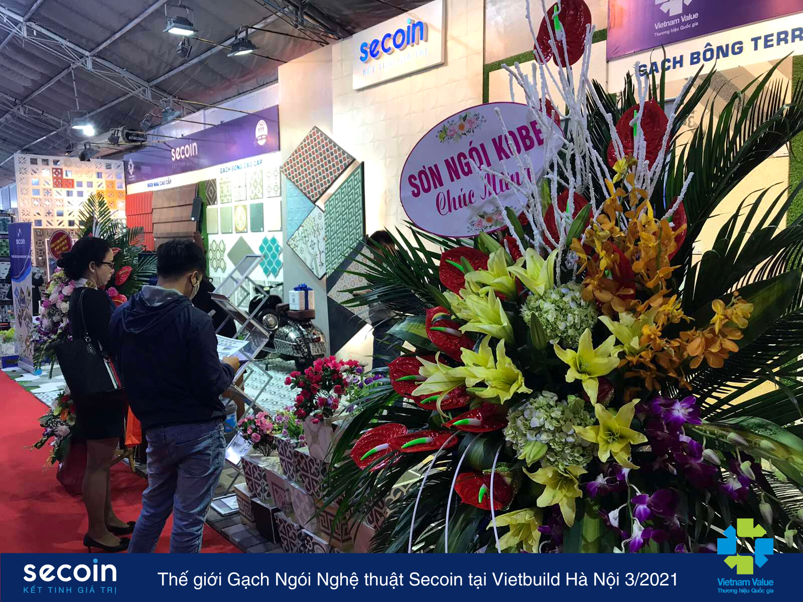 Secoin tham gia Hội chợ Vietbuild Hà Nội 3/2021