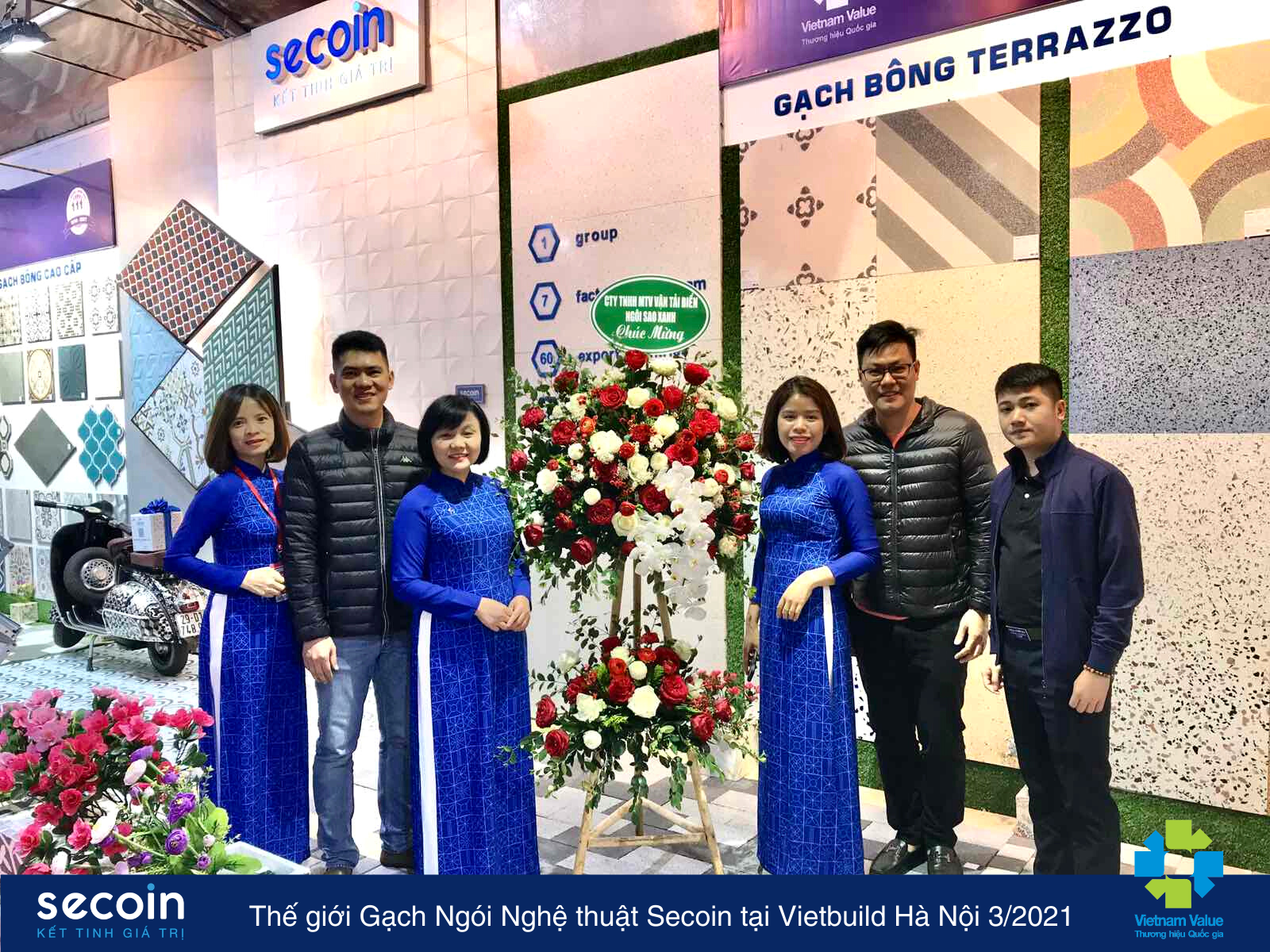 Secoin tham gia Hội chợ Vietbuild Hà Nội 3/2021