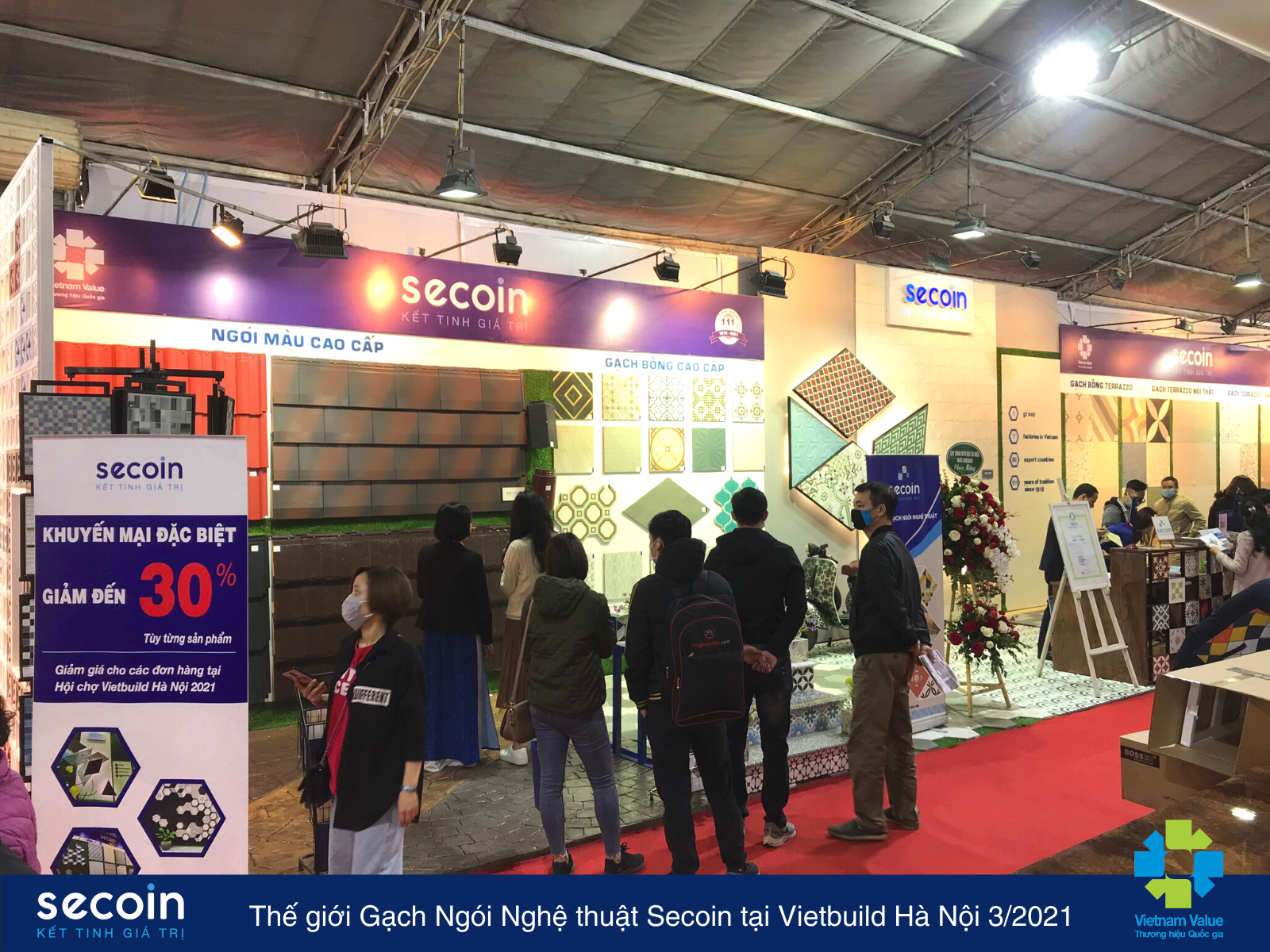 Secoin tham gia Hội chợ Vietbuild Hà Nội 3/2021