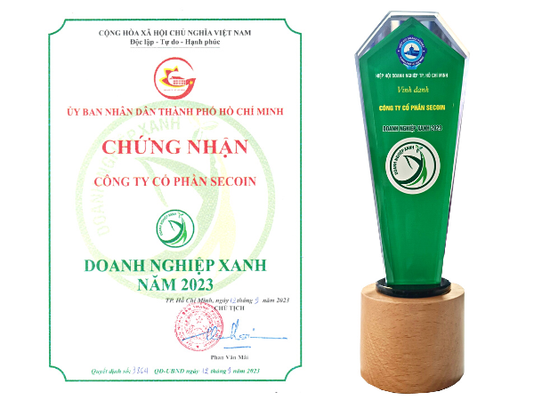 Secoin Doanh nghiệp xanh TP.HCM 2023