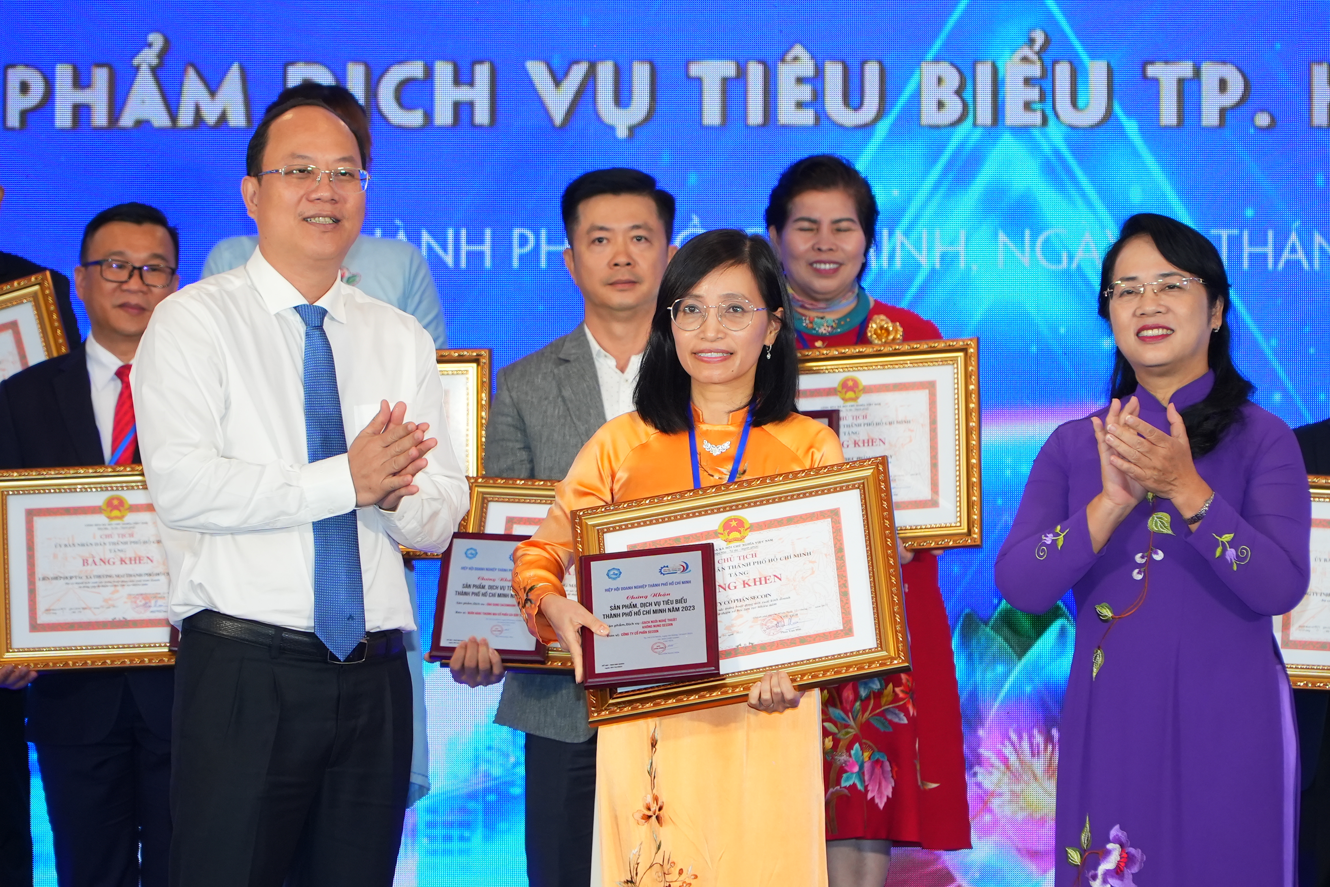 Chúc mừng Secoin đạt danh hiệu Sản phẩm, Dịch vụ tiêu biểu TP.HCM 2023