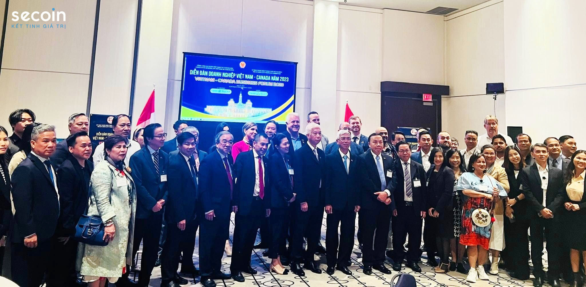 Secoin participates Vietnam enterprise forum – Canada 2023 at Vancouver and Toronto