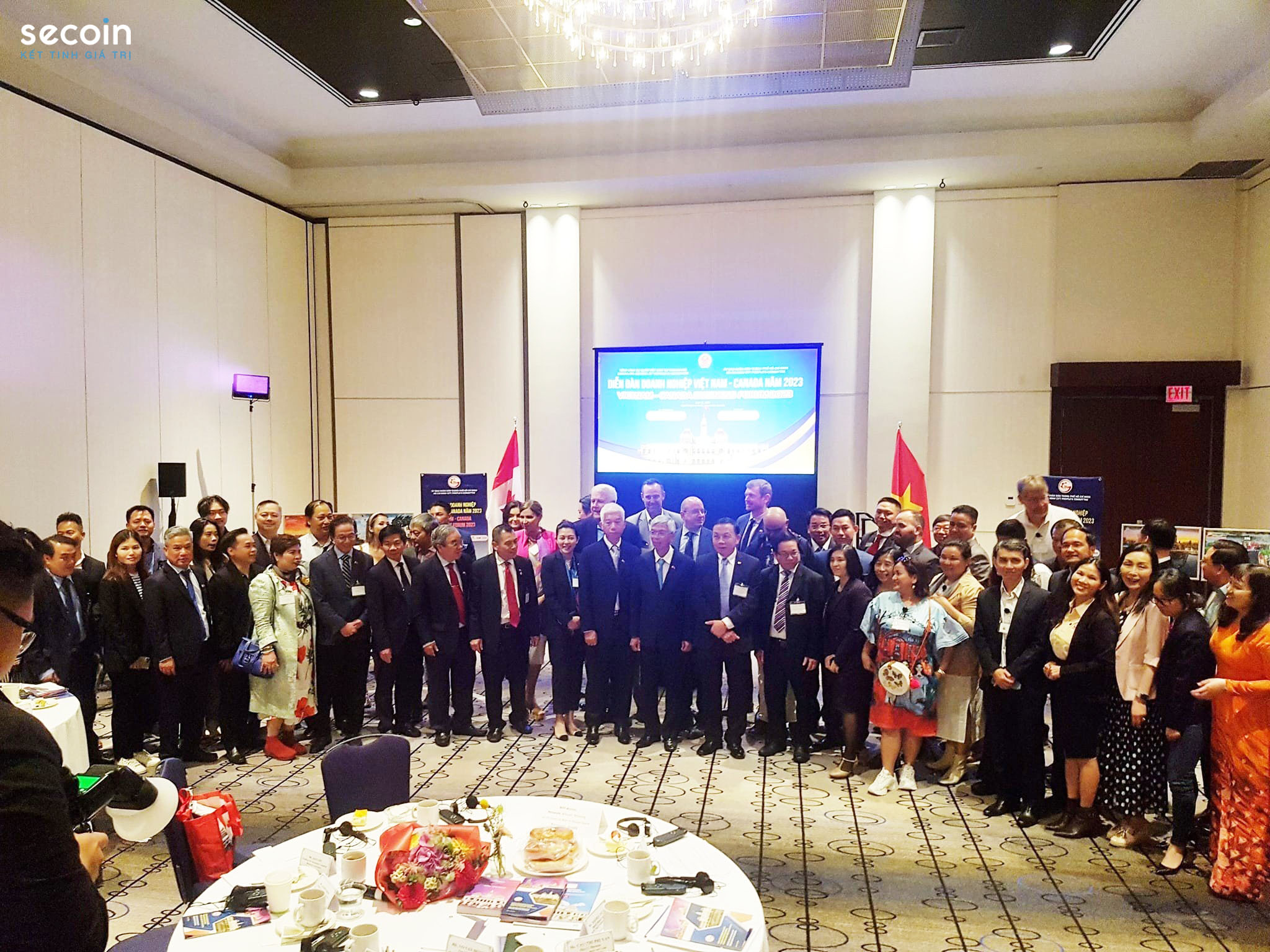 Secoin participates Vietnam enterprise forum – Canada 2023 at Vancouver and Toronto