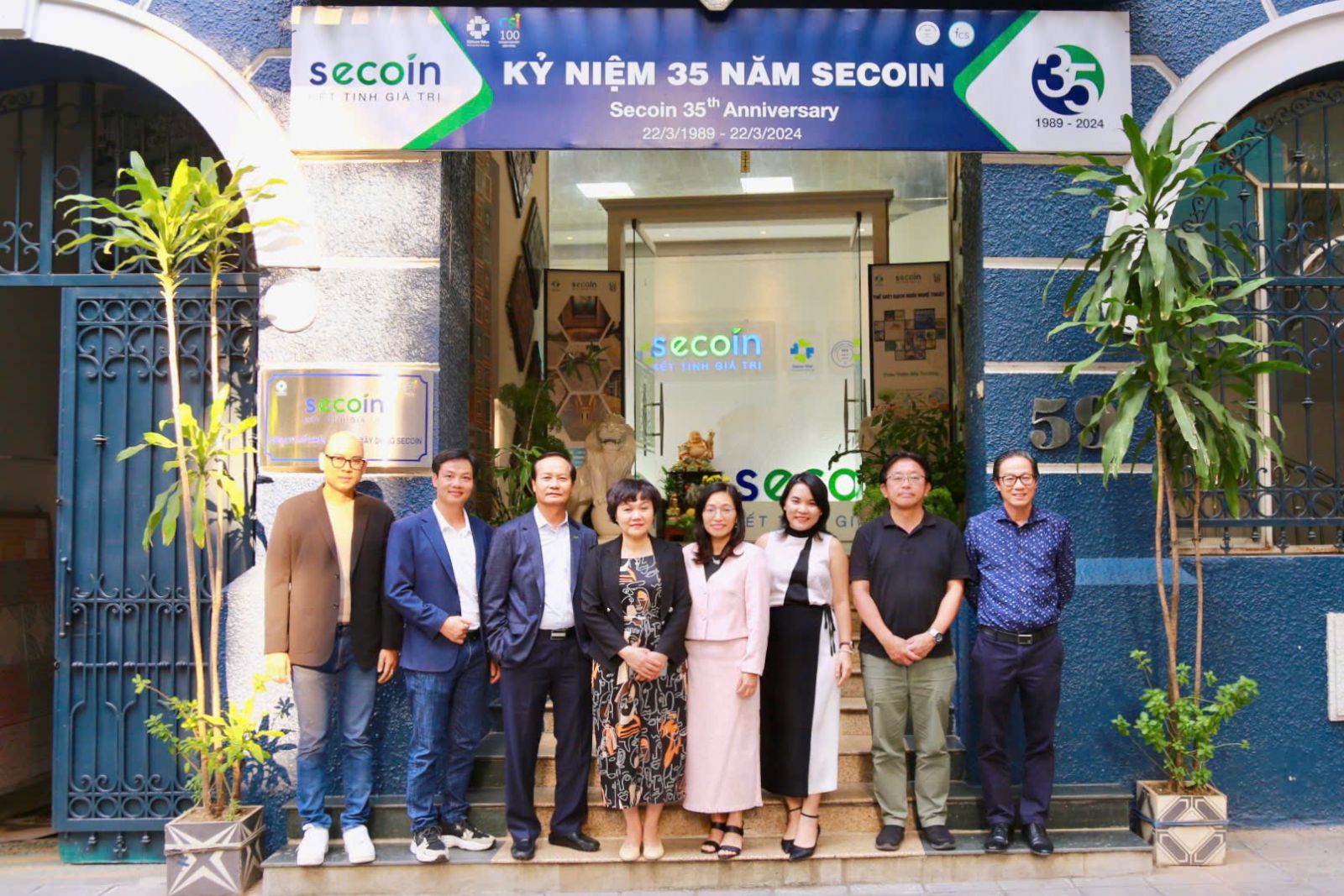 Saca and Japanese experts visit Secoin headquarters in Hanoi