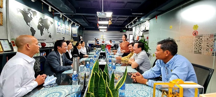 Sáng thứ Ba, ngày 23/02/2021 tại văn phòng Secoin Sài Gòn, Secoin hân hạnh đón tiếp Quận Ủy - UBND Quận Bình Thạnh đến thăm và chúc tết Secoin.