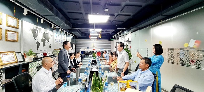 Secoin is pleased to welcome the District Committee - People's Committee of Binh Thanh District to visit and celebrate new year