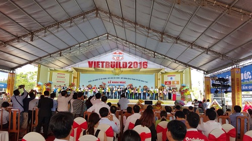 Secoin trưng bày gạch ngói nghệ thuật không nung tại Vietbuild Đà Nẵng 2016