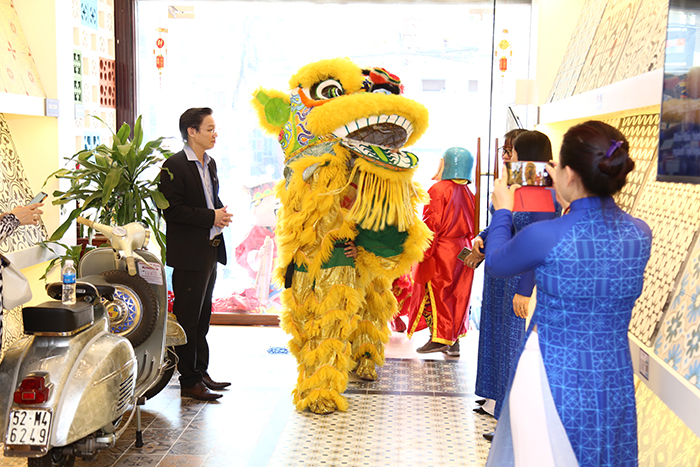 Secoin khai trương showroom 2 trưng bày gạch ngói nghệ thuật tại Quận 10, TP HCM