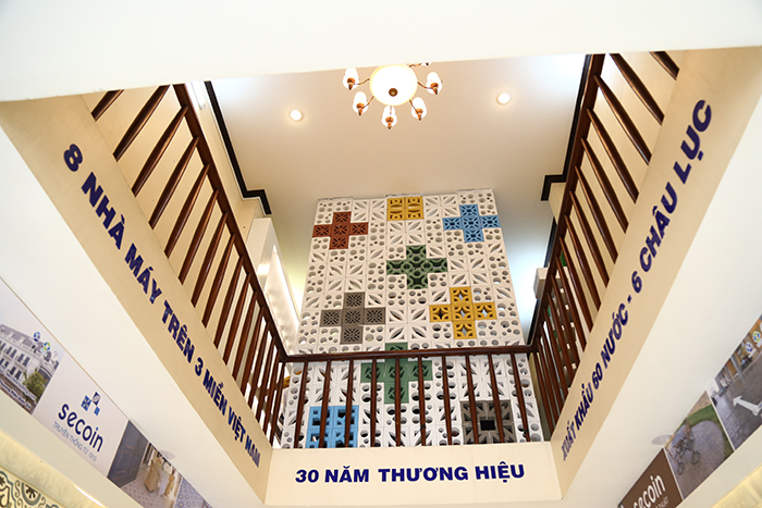 Secoin khai trương showroom 2 trưng bày gạch ngói nghệ thuật tại Quận 10, TP HCM