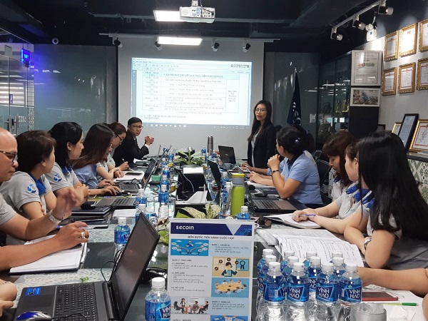 Văn phòng Secoin Sài Gòn vinh dự đón nhận chứng chỉ thực hành tốt 5S