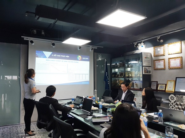 Văn phòng Secoin Sài Gòn vinh dự đón nhận chứng chỉ thực hành tốt 5S