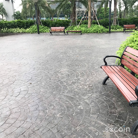 Bê tông nghệ thuật Secoin tại Mỹ Đình Pearl