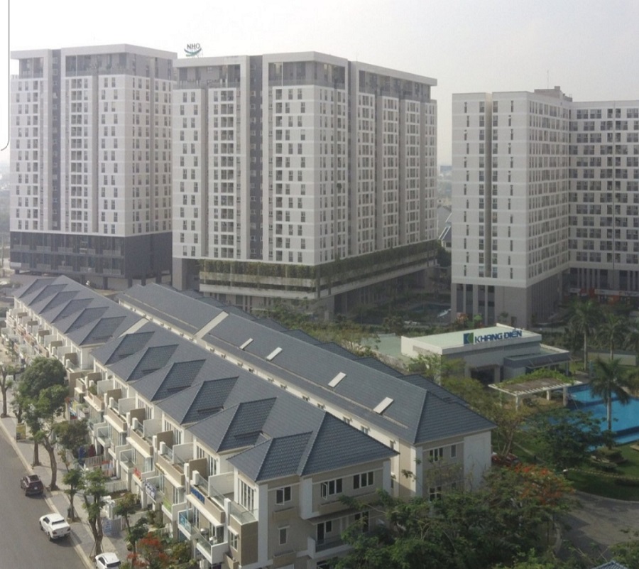 Ngói màu cao cấp Secoin tại Merita Khang Điền Quận 9