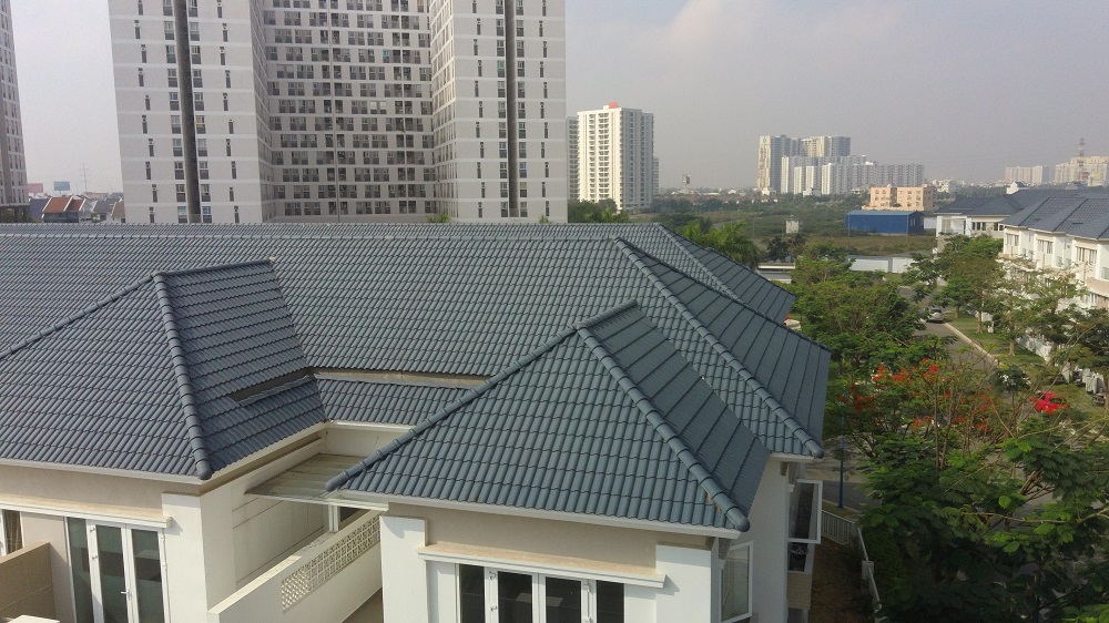 Ngói màu cao cấp Secoin tại Merita Khang Điền Quận 9